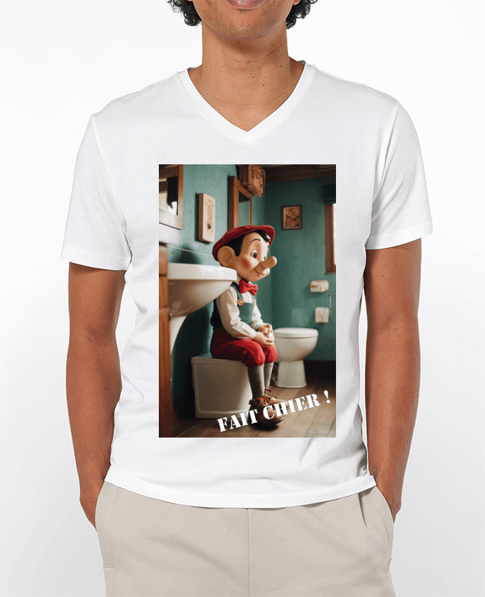 T-shirt homme Pinocchio par TiA