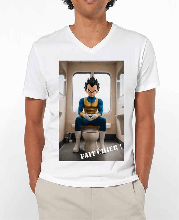 T-shirt homme Vegeta par TiA