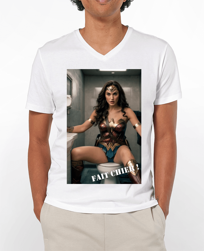 T-shirt homme wonder woman par TiA