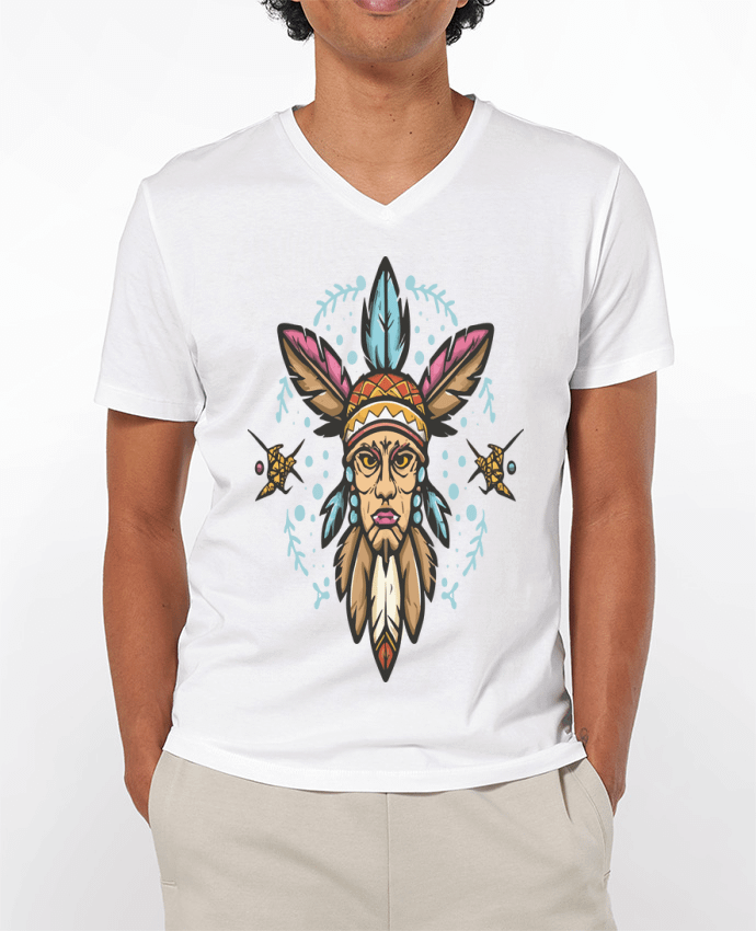 T-shirt homme Indien par VSGA