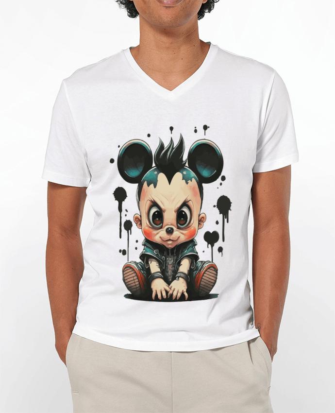 T-shirt homme Chaos Mickey par VSGA