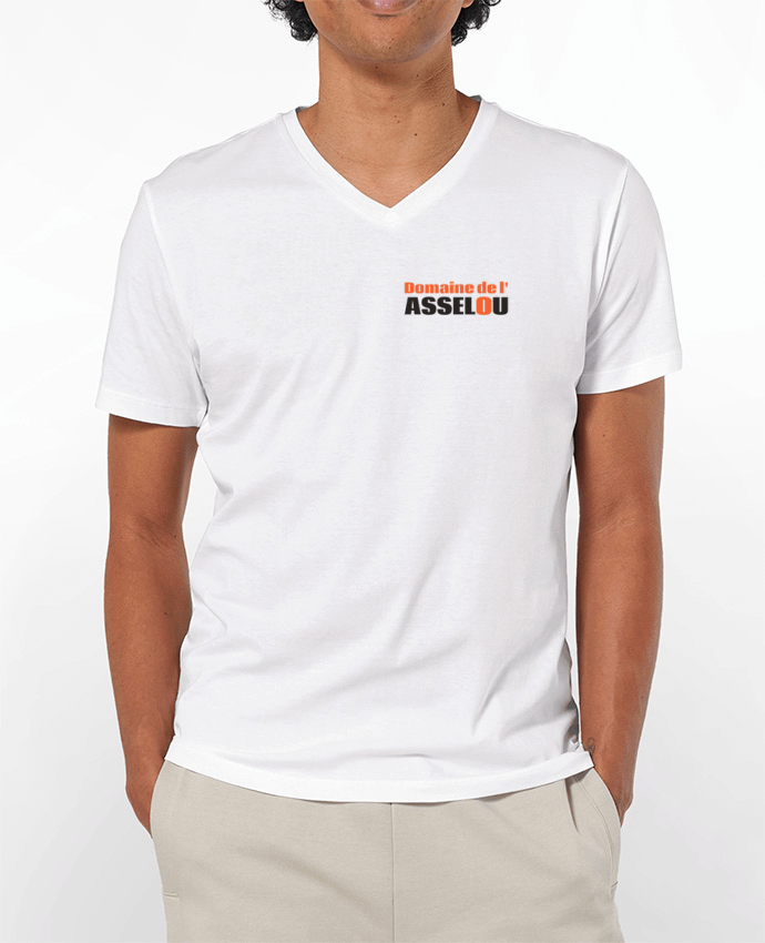 T-shirt homme Asselou Logo blanc par Asselou