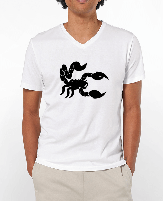 T-shirt homme Scorpion Noir par Nacey