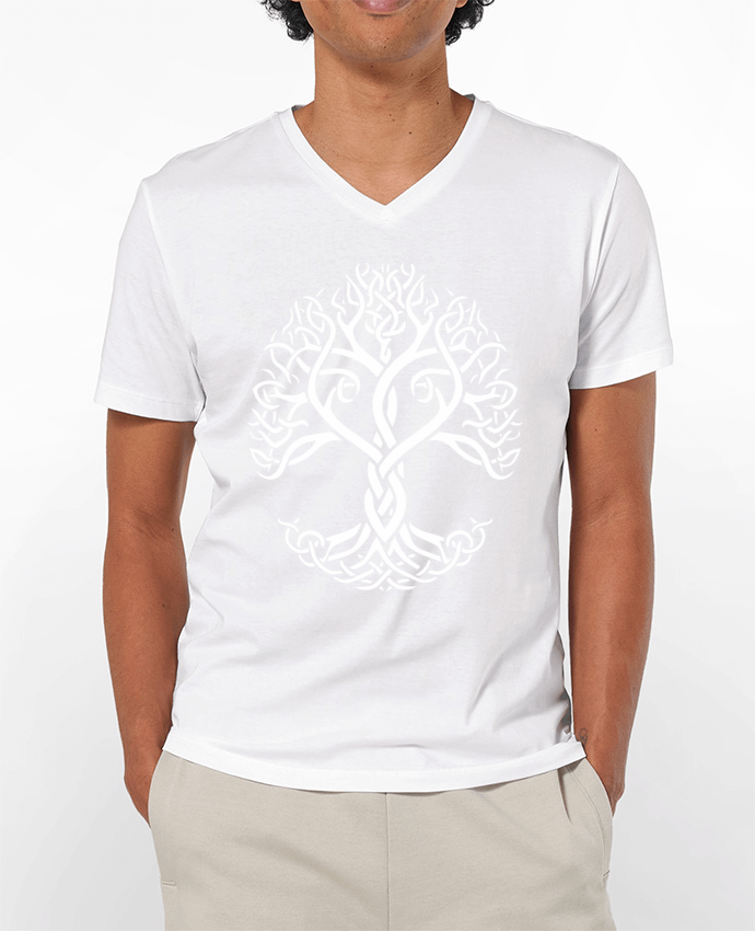 T-shirt homme Yggdrasil arbre de vie par KronoArt