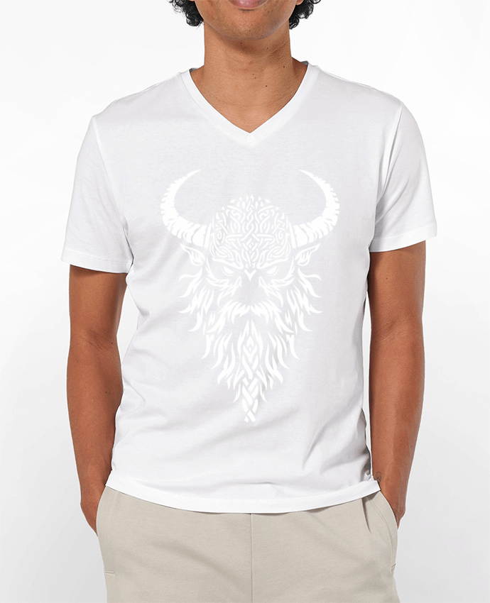 T-shirt homme Viking warrior head par KronoArt