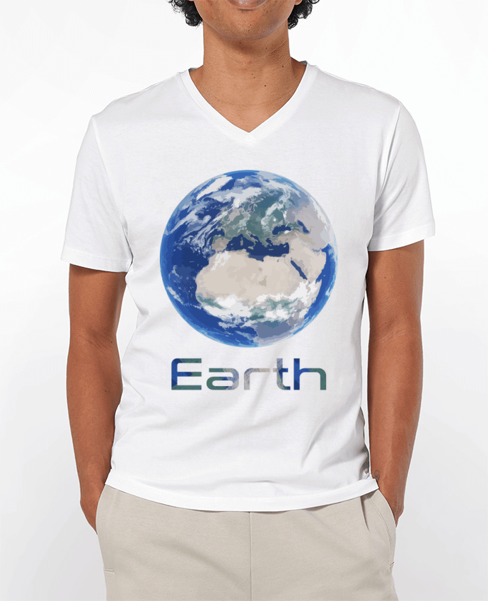 T-shirt homme Earth par KronoArt