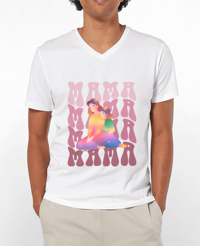 T-shirt homme MAMÁ par Diseños jeen