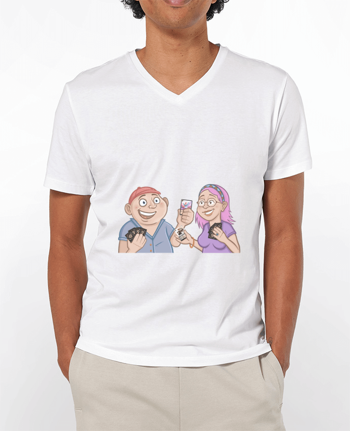 T-shirt homme Les Bouilles Lorcana Duo par Gerome En Live