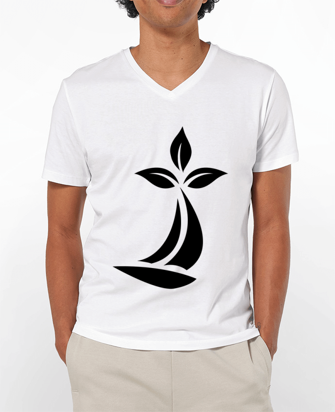 T-shirt homme Hermine Surf par Graphic Vision
