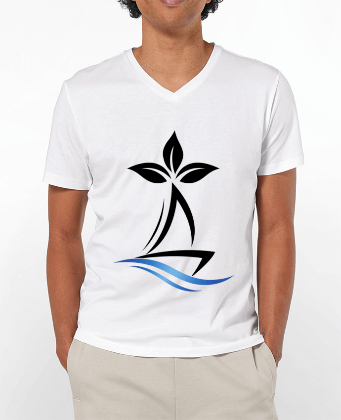 T-shirt homme Hermine Bateau par Graphic Vision