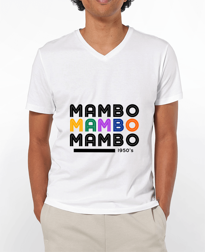 T-shirt homme Mambo 3 retro 1950 par my-dance