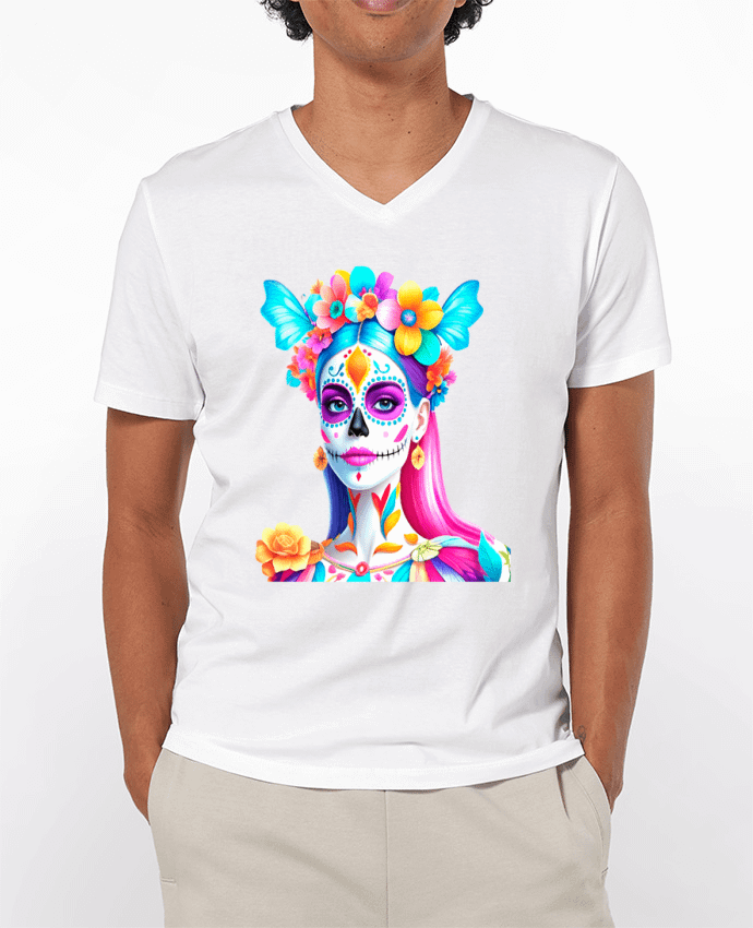 T-shirt homme DAY OF THE DEAD par 33designerarte