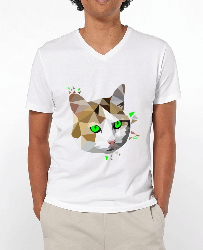 T-shirt homme Chat par MozKat Studio