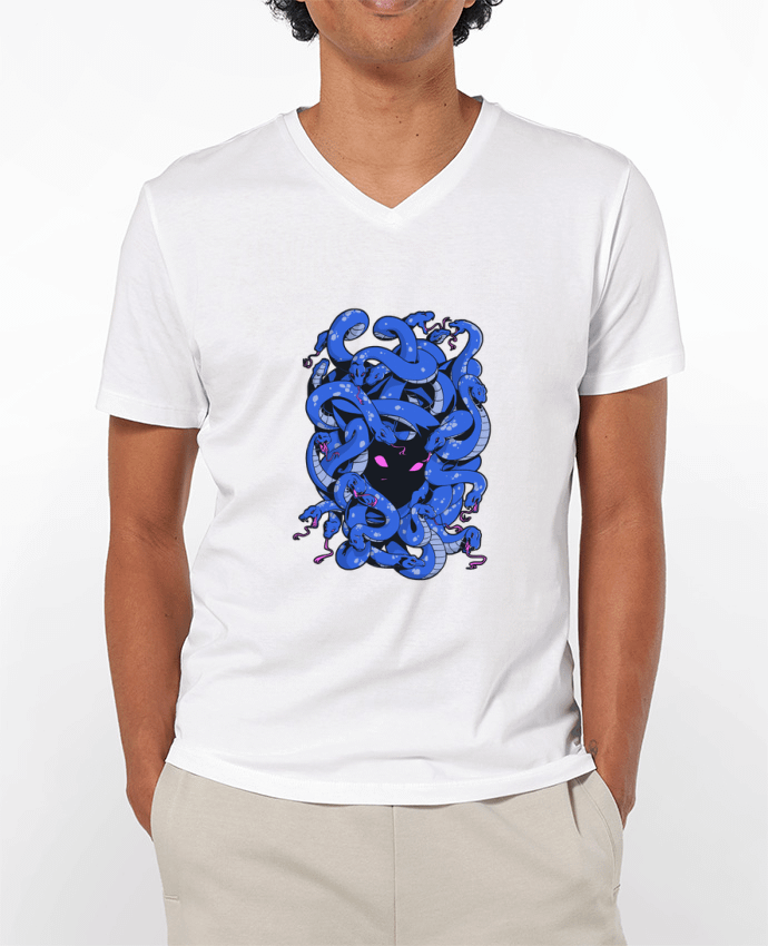 T-shirt homme Médusa chevelue par TOMI AX