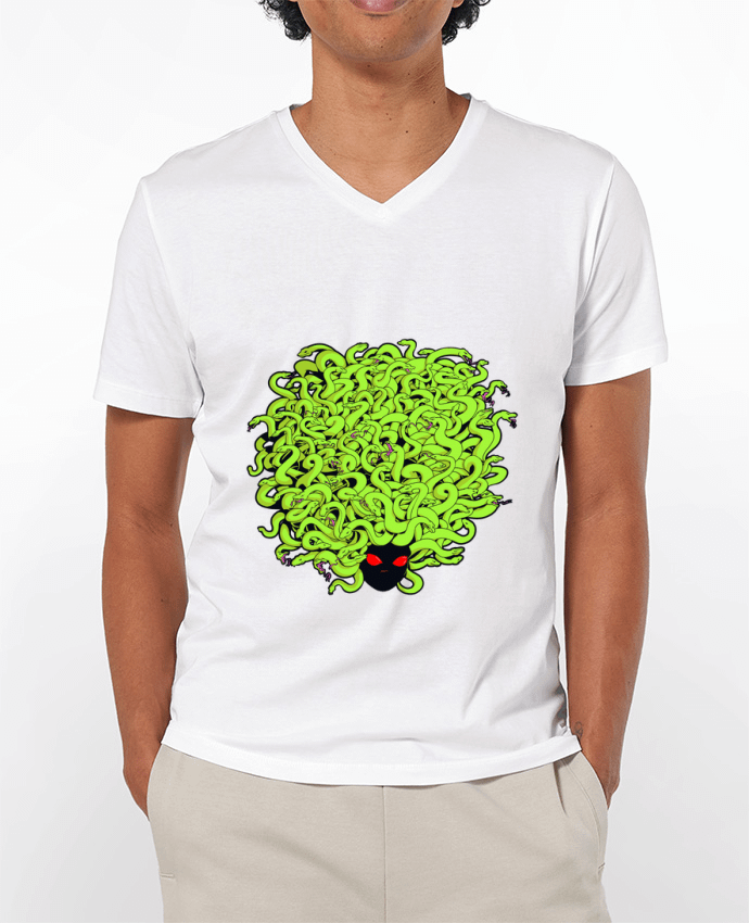 T-shirt homme Médusa chevelue 2 par TOMI AX
