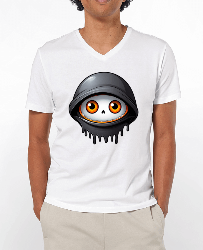 T-shirt homme THE TIME OF FEAR par 33designerarte