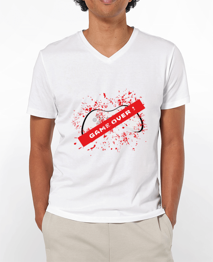 T-shirt homme GameOver par UnPetitPixel