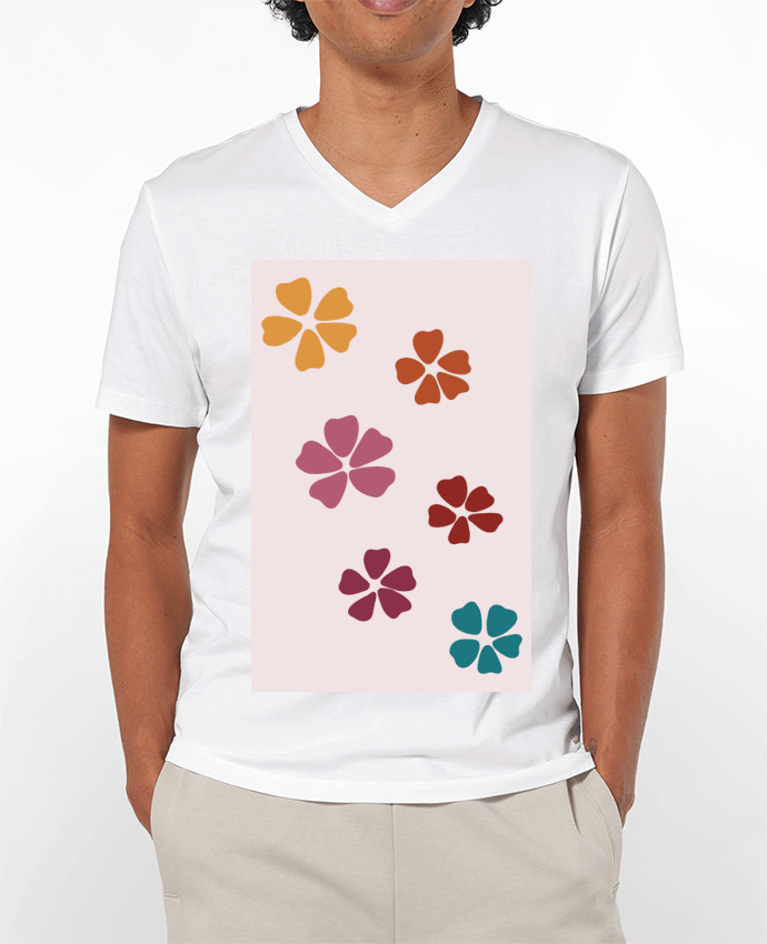 T-shirt homme Fleurs par Clemence_Bellay