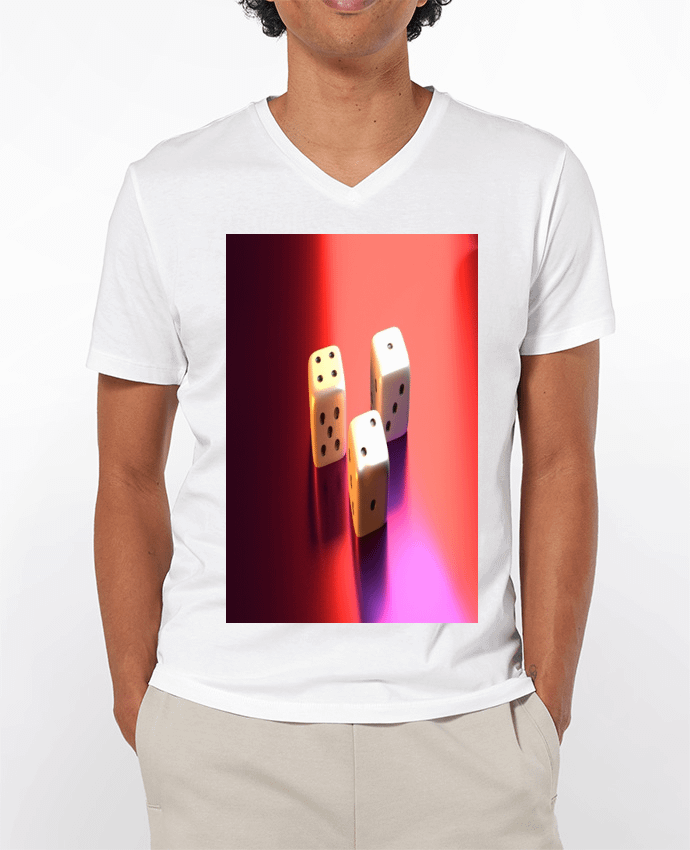 T-shirt homme Jeu de Dés par White Tiger 60