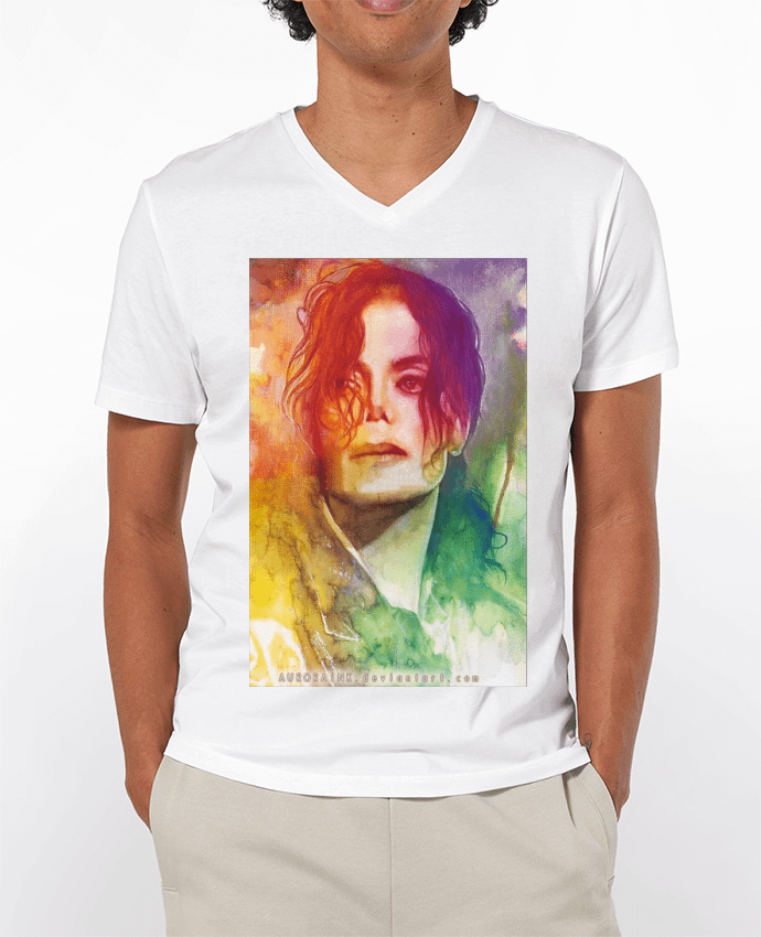 T-shirt homme Dessin de Michael Jackson par White Tiger 60