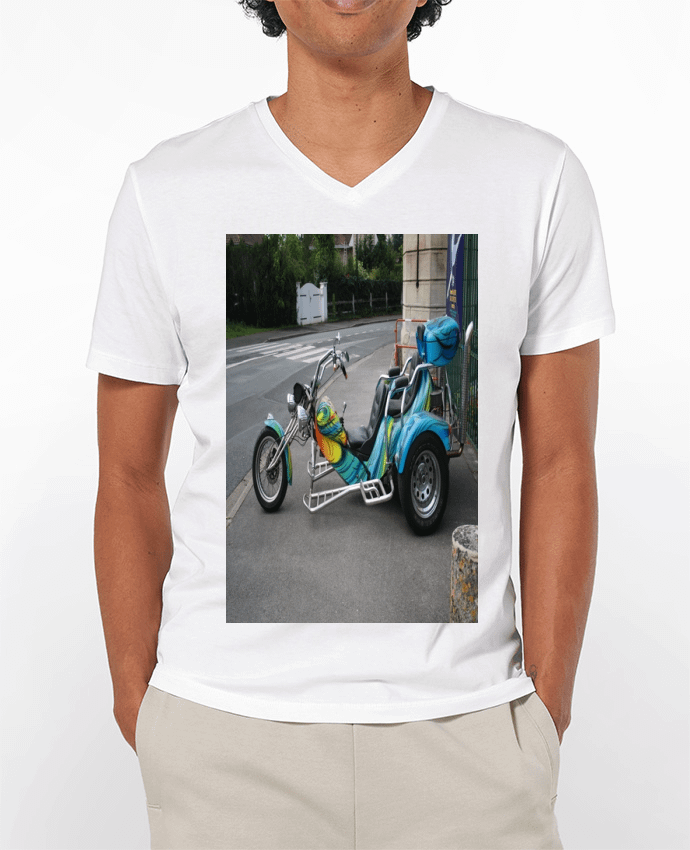 T-shirt homme Photo de Moto par White Tiger 60