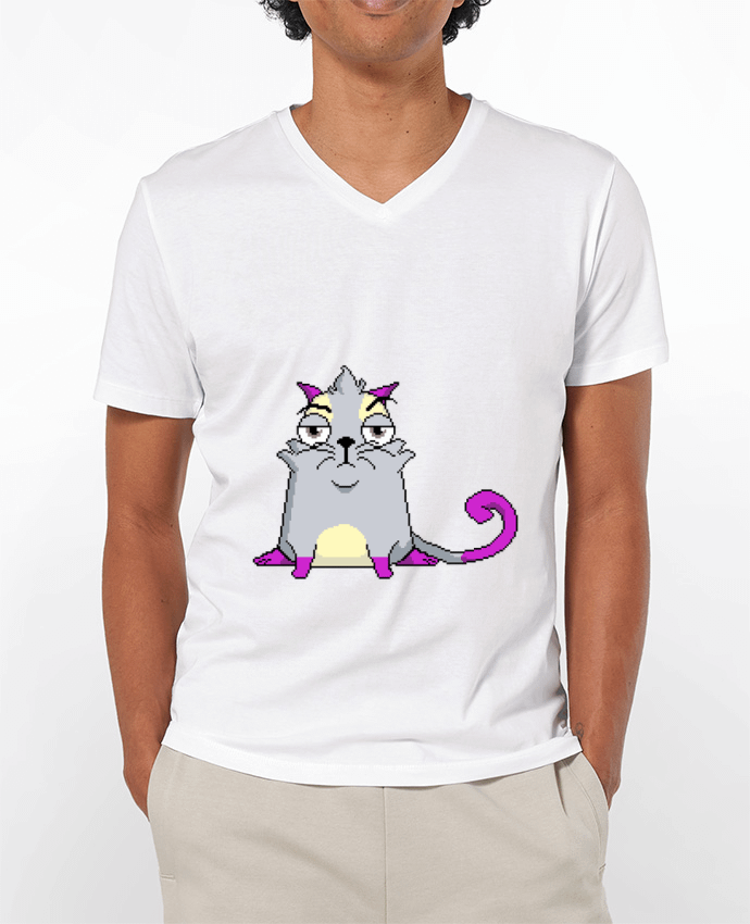 T-shirt homme Pixil Cryptokitty par Arturoz