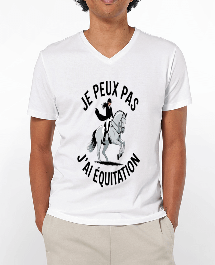 T-shirt homme je peux pas j'ai equitation par bwilfy