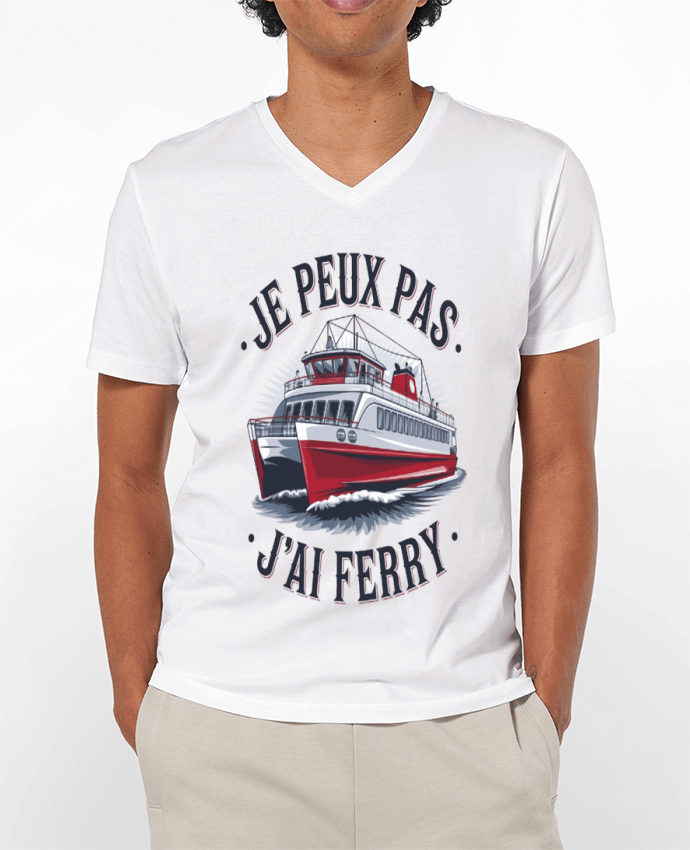 T-shirt homme je peux pas j'ai ferry par bwilfy
