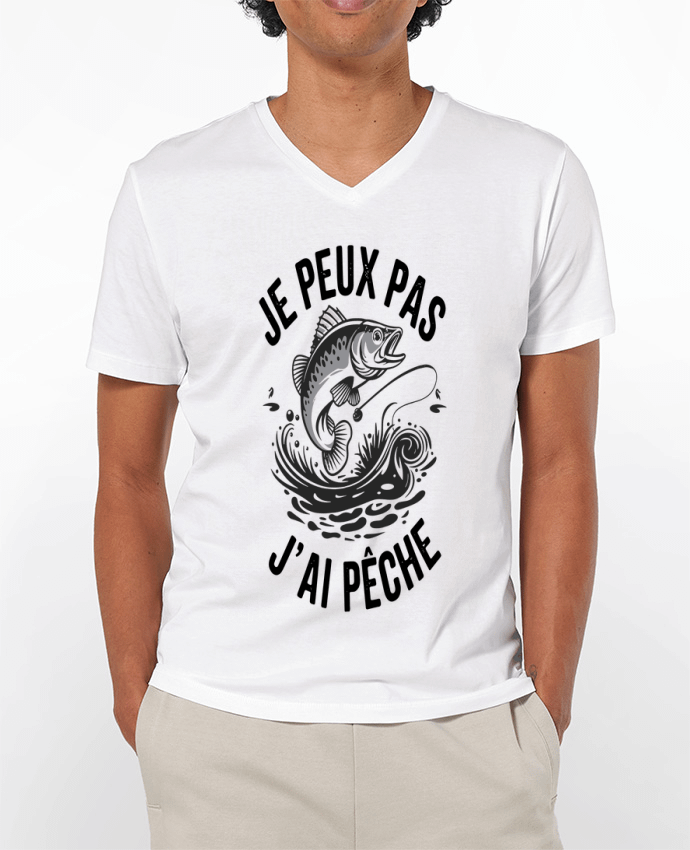 T-shirt homme je peux pas j ai pêche par bwilfy