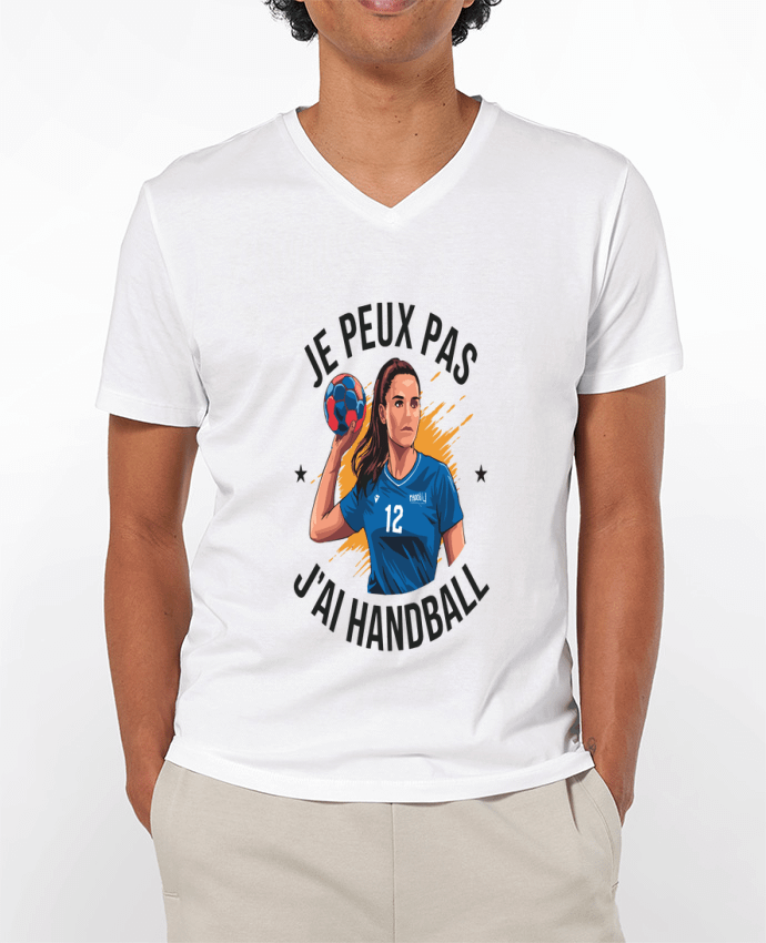 T-shirt homme je peux pas j'ai handball par bwilfy