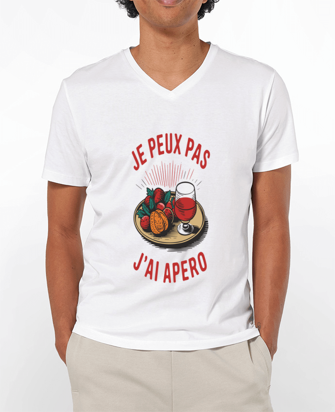 T-shirt homme je peux pas j'ai apéro par bwilfy