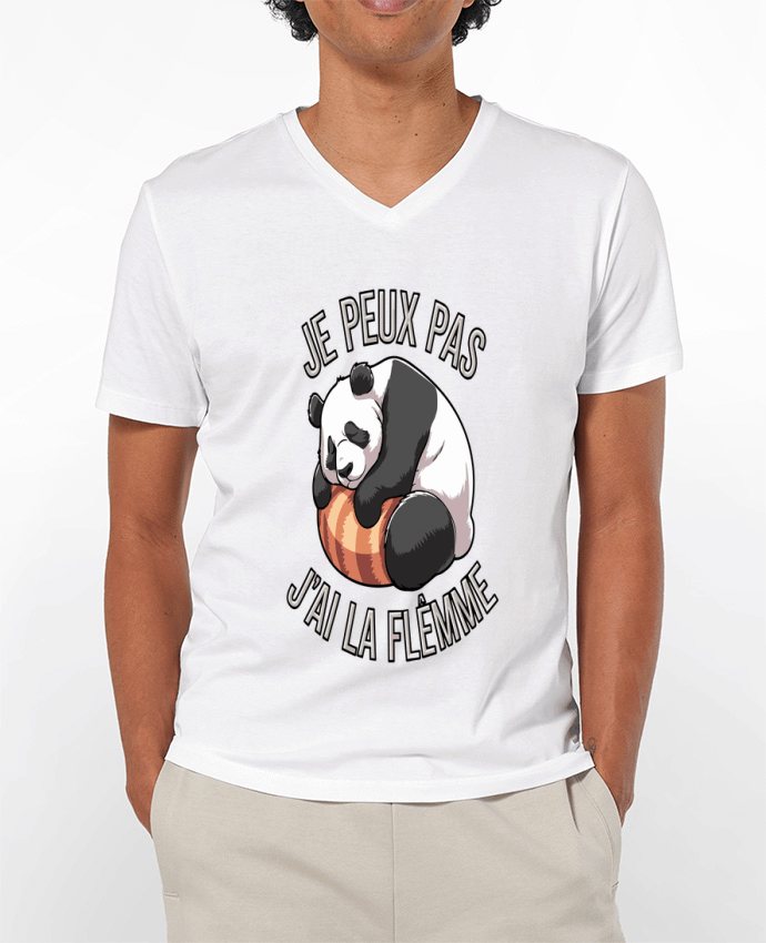 T-shirt homme je peux pas j'ai la flemme par bwilfy