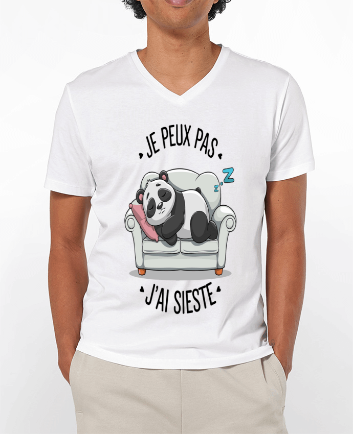 T-shirt homme je peux pas j'ai sieste par bwilfy