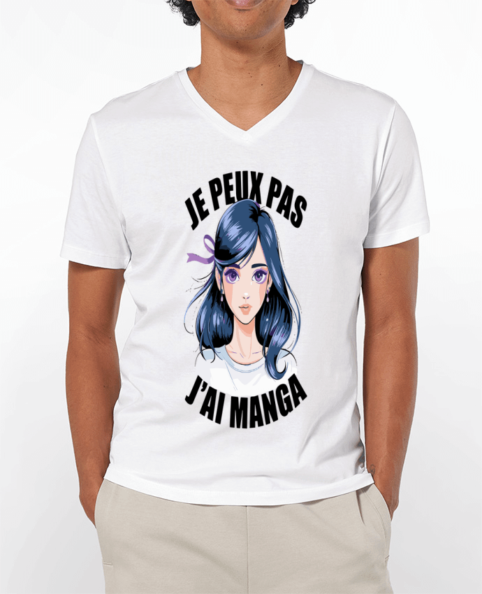 T-shirt homme je peux pas j'ai manga par bwilfy