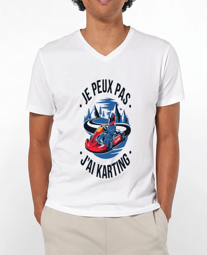 T-shirt homme je peux pas j'ai karting par bwilfy