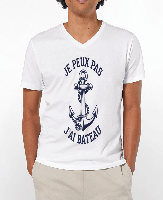 T-shirt homme je peux pas j'ai bateau par bwilfy