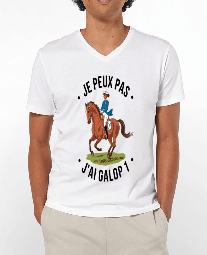 T-shirt homme je peux pas j'ai galop 1 par bwilfy