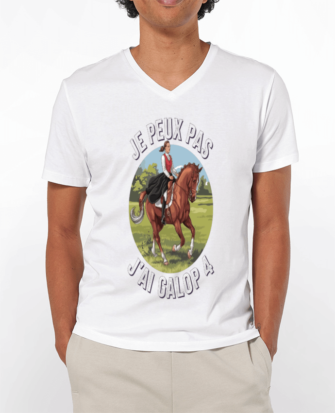 T-shirt homme je peux pas j'ai galop 4 par bwilfy
