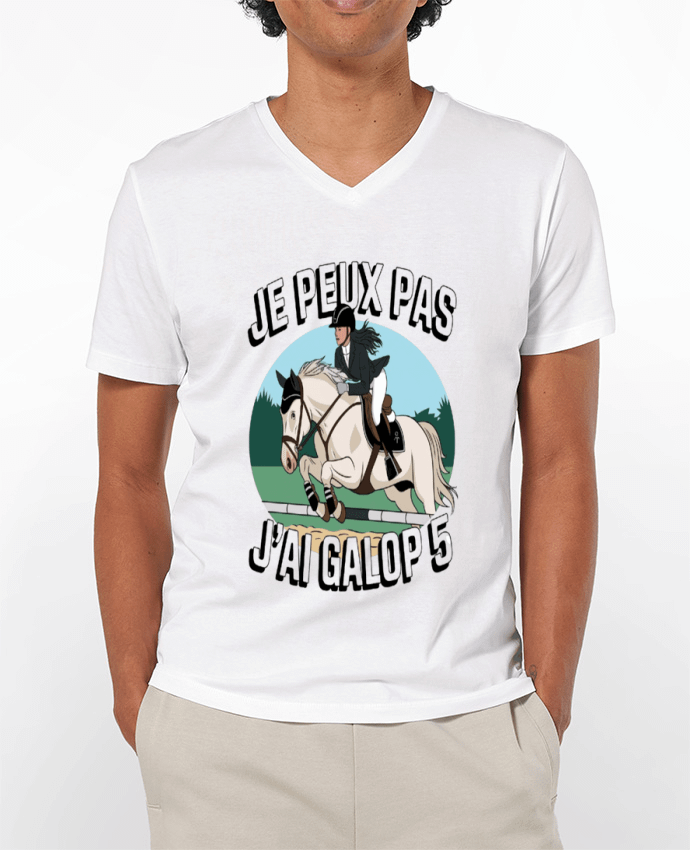 T-shirt homme je peux pas j'ai galop 5 par bwilfy