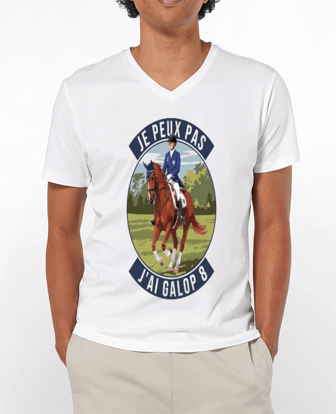 T-shirt homme je peux pas j'ai galop 8 par bwilfy