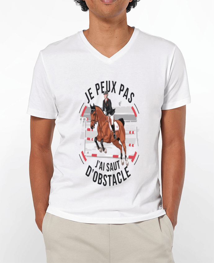 T-shirt homme je peux pas j'ai saut d'obstacle par bwilfy