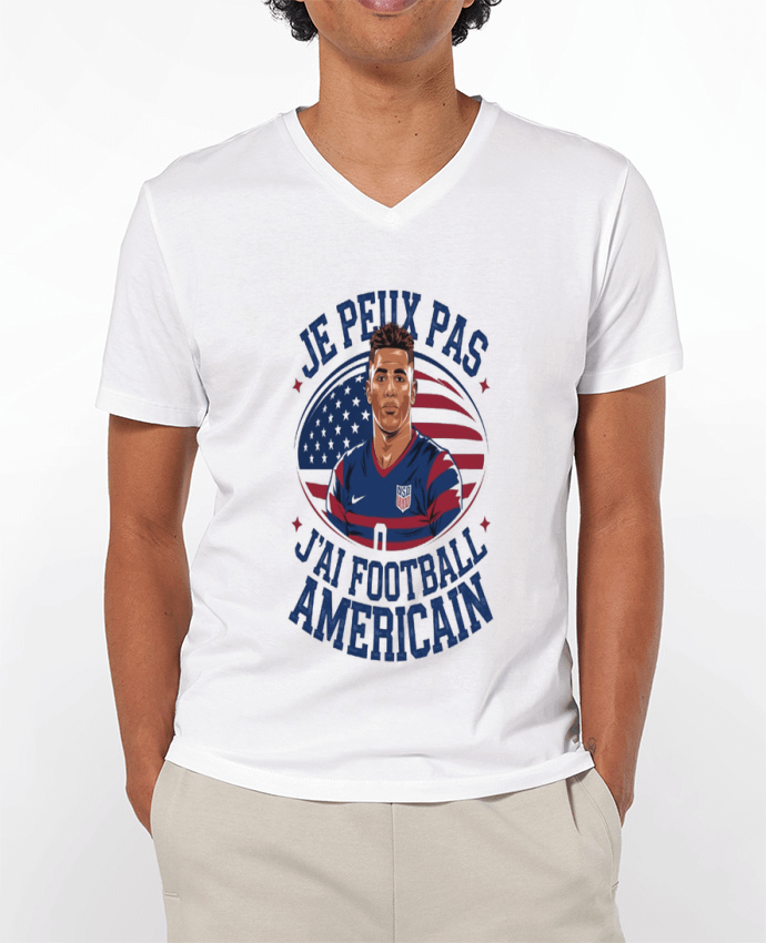 T-shirt homme je peux pas j'ai football américain par bwilfy
