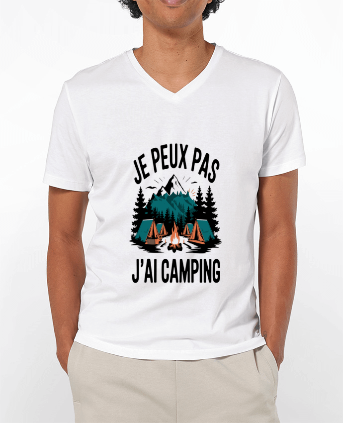 T-shirt homme je peux pas j'ai camping par bwilfy