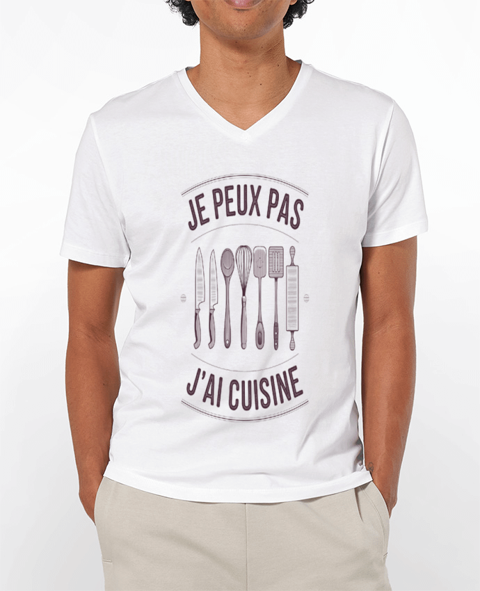 T-shirt homme je peux pas j'ai cuisine par bwilfy