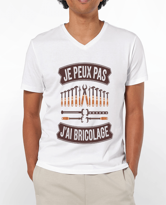T-shirt homme je peux pas j'ai bricolage par bwilfy