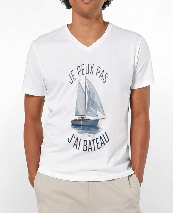 T-shirt homme je peux pas j'ai bateau par bwilfy