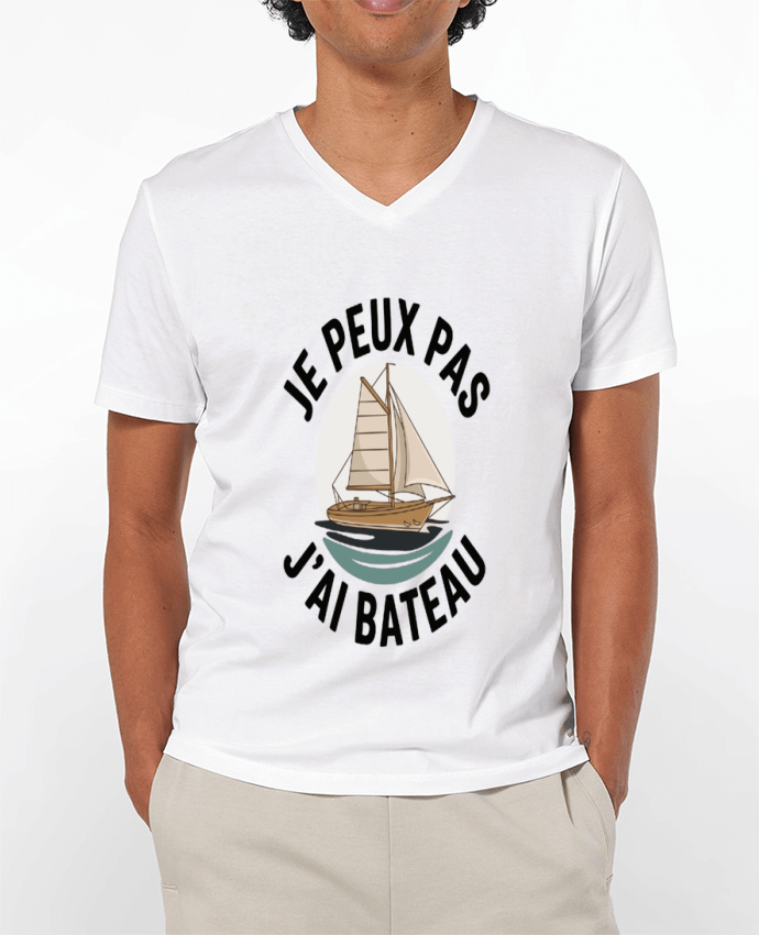 T-shirt homme je peux pas j'ai un bateau par bwilfy
