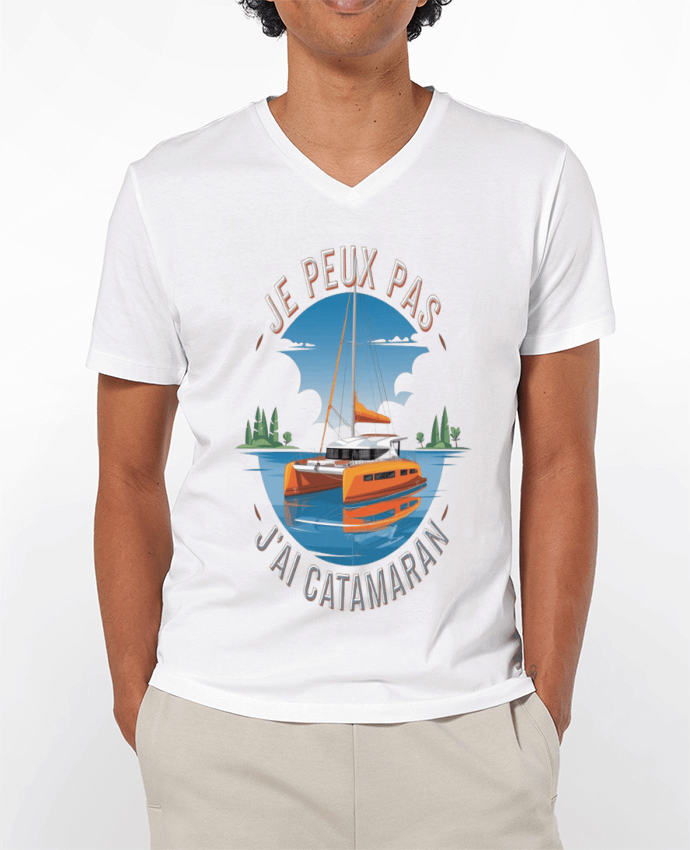 T-shirt homme je peux pas j'ai catamaran par bwilfy