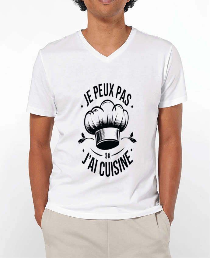 T-shirt homme je peux pas j'ai cuisine par bwilfy