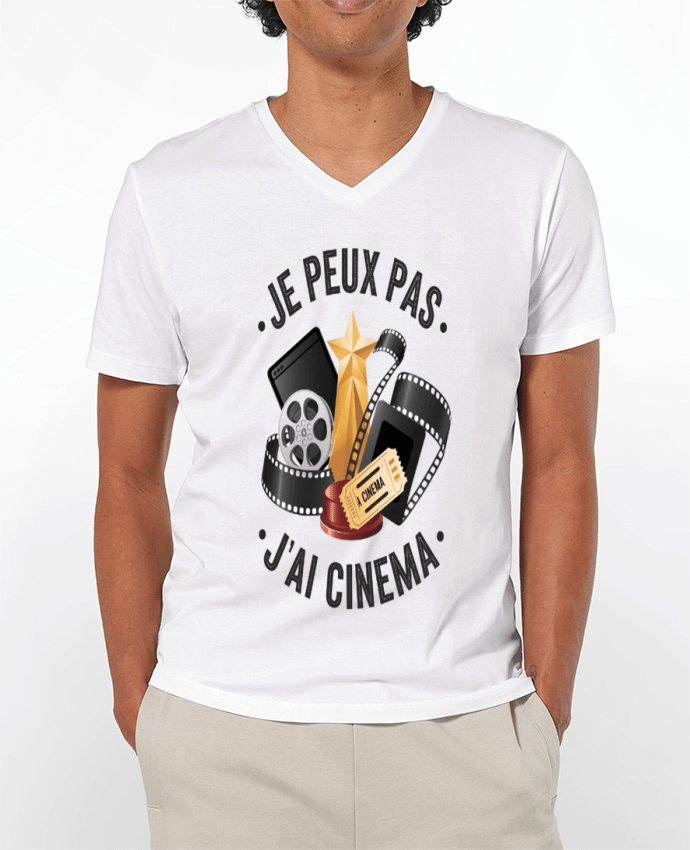 T-shirt homme je peux pas j'ai cinema par bwilfy